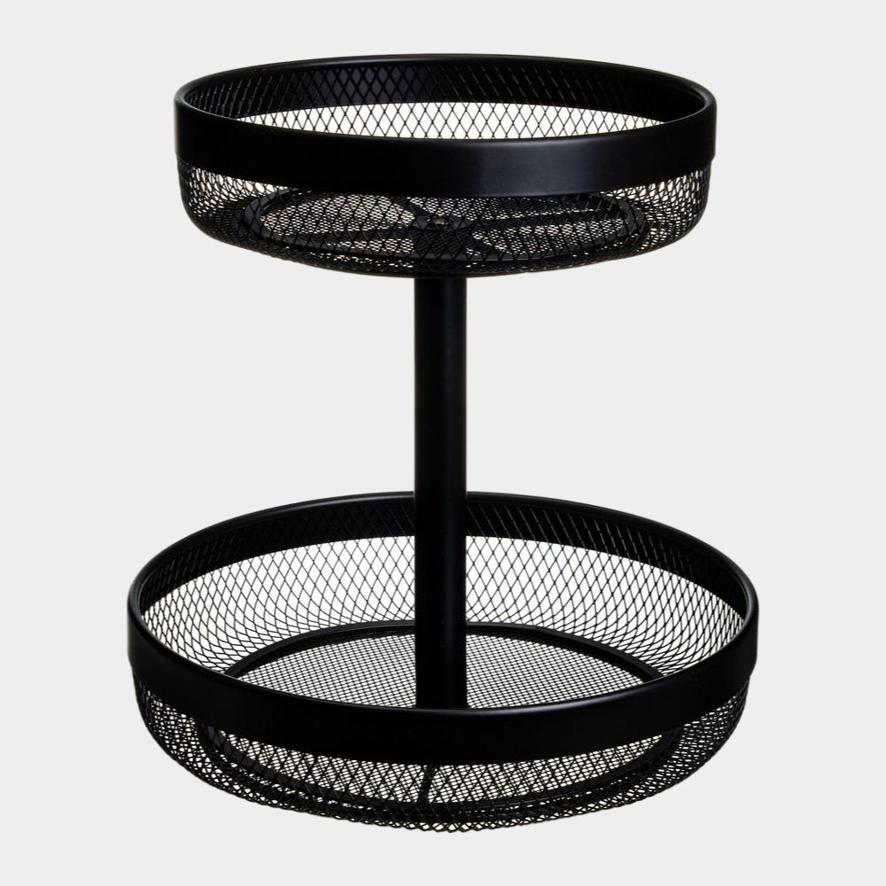FRUTARIA BONAO METAL PRETO 32CM