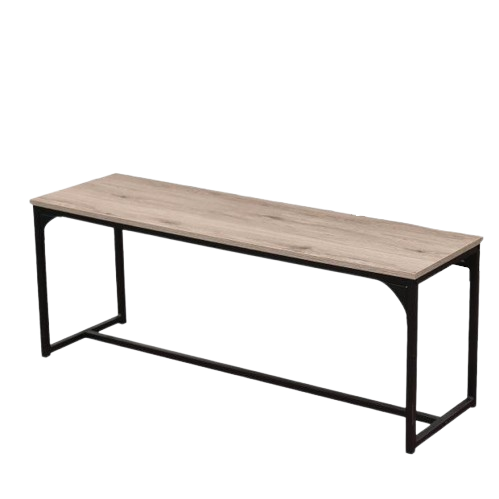 BANCO MARKUS PRETO 120cm
