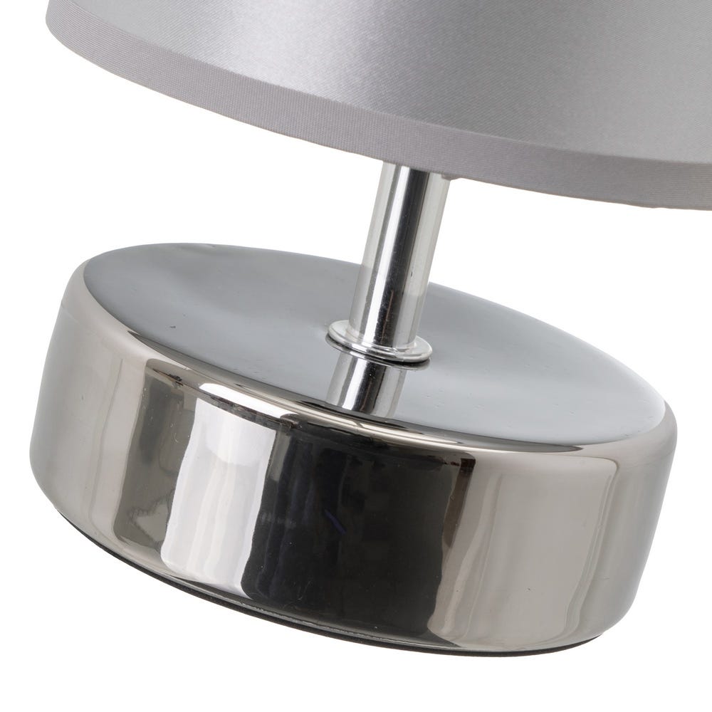 CANDEEIRO DE MESA PICOLA PRATA