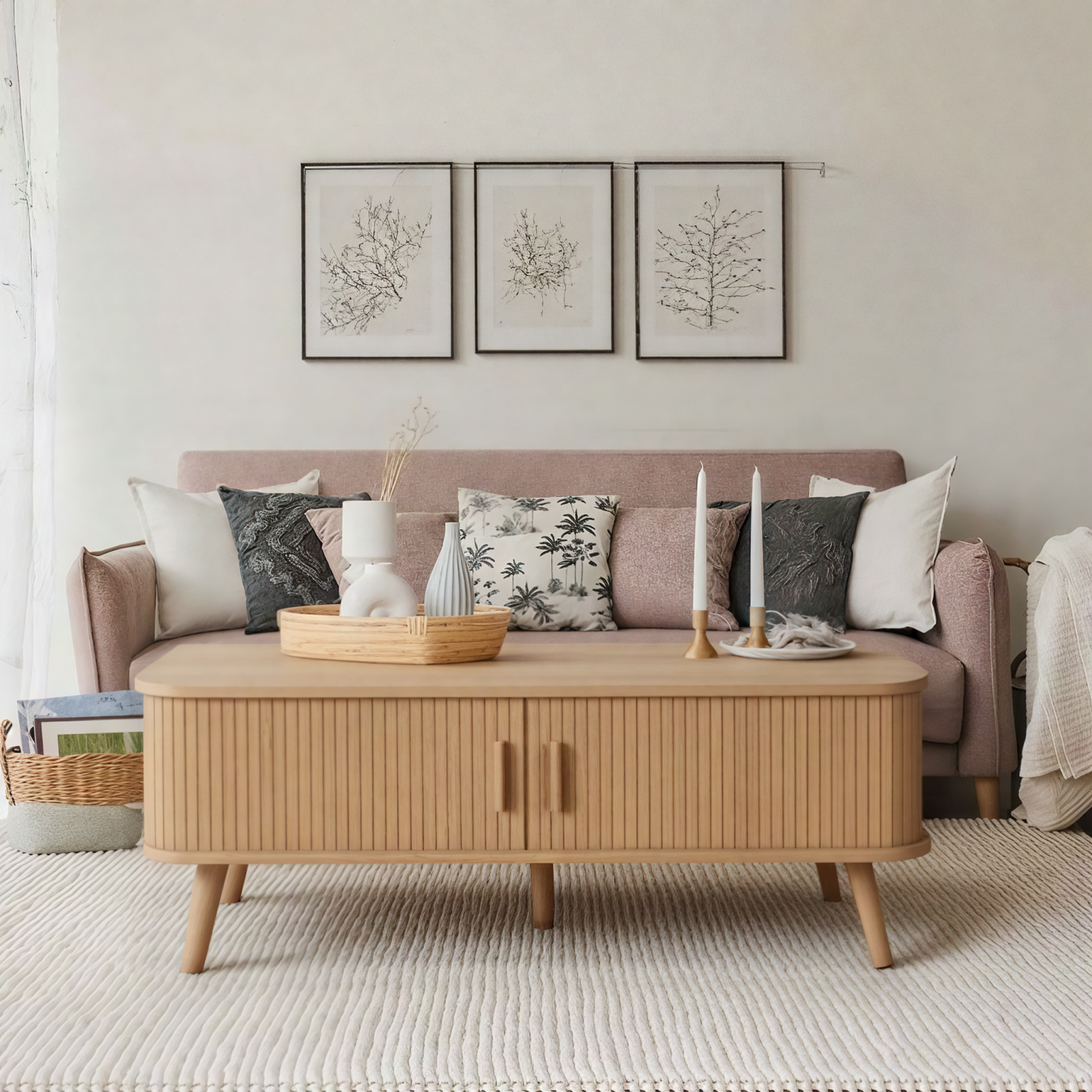 MESA DE CENTRO POMPEYA 120X41CM