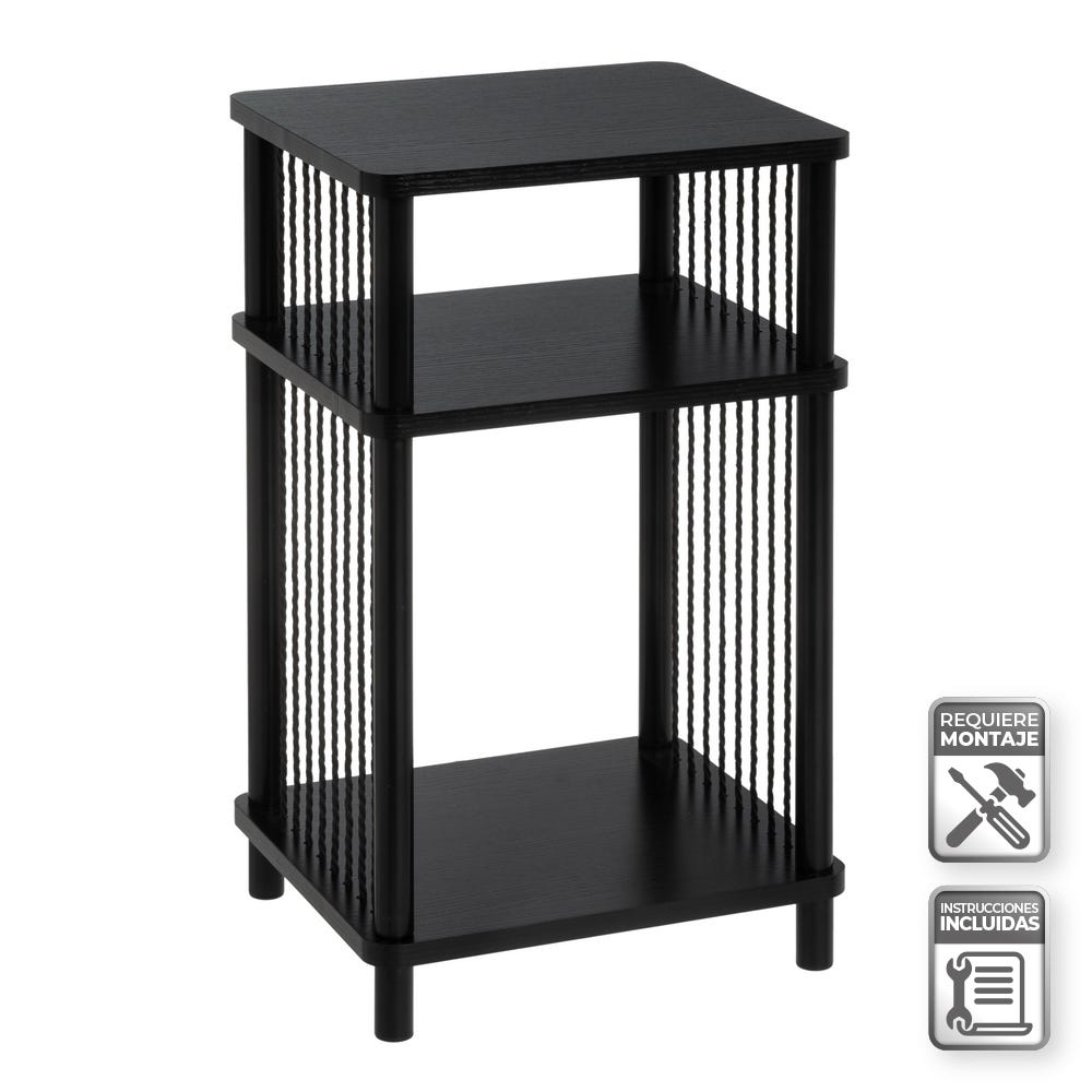 MESA AUXILIAR BLACK SAHARA 56X34CM