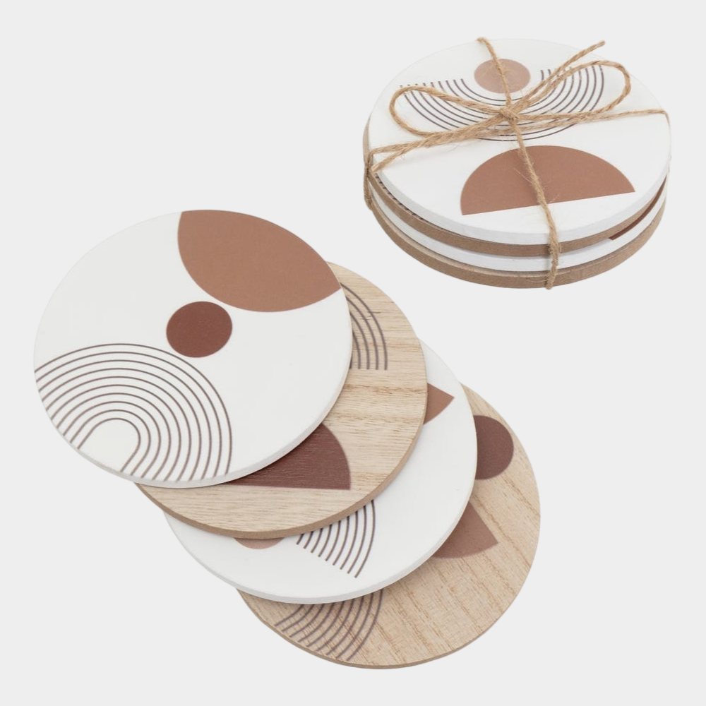 CONJUNTO 4 COASTERS RIOJA