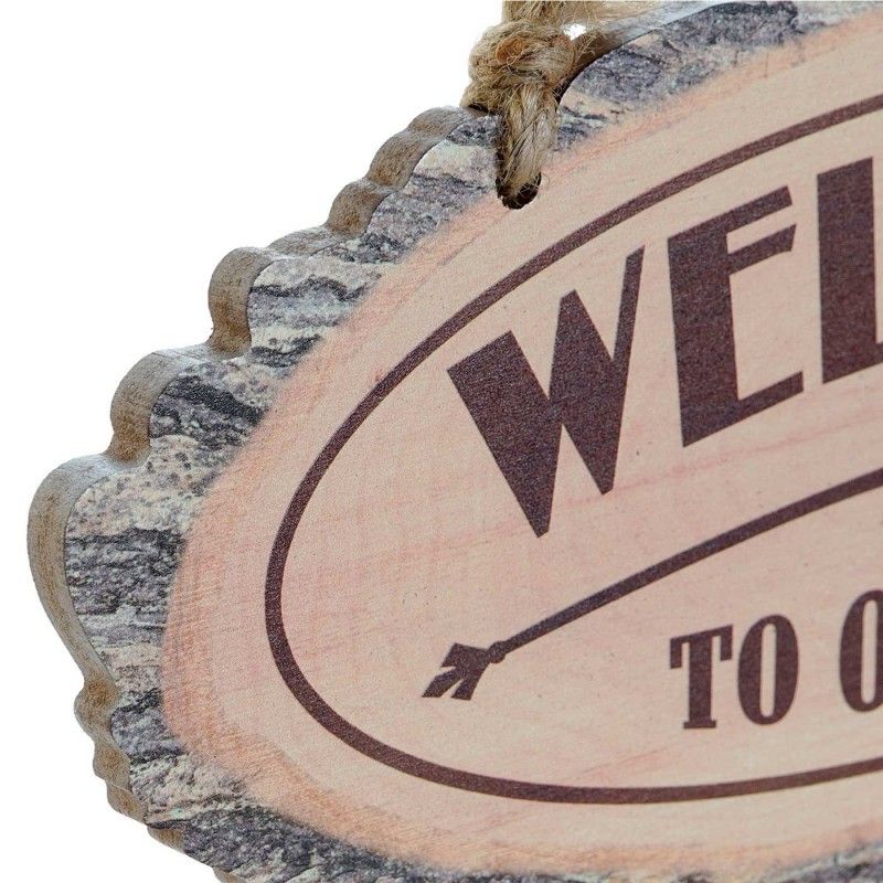 PLACA MADEIRA WELCOME/WIFI PIATRA