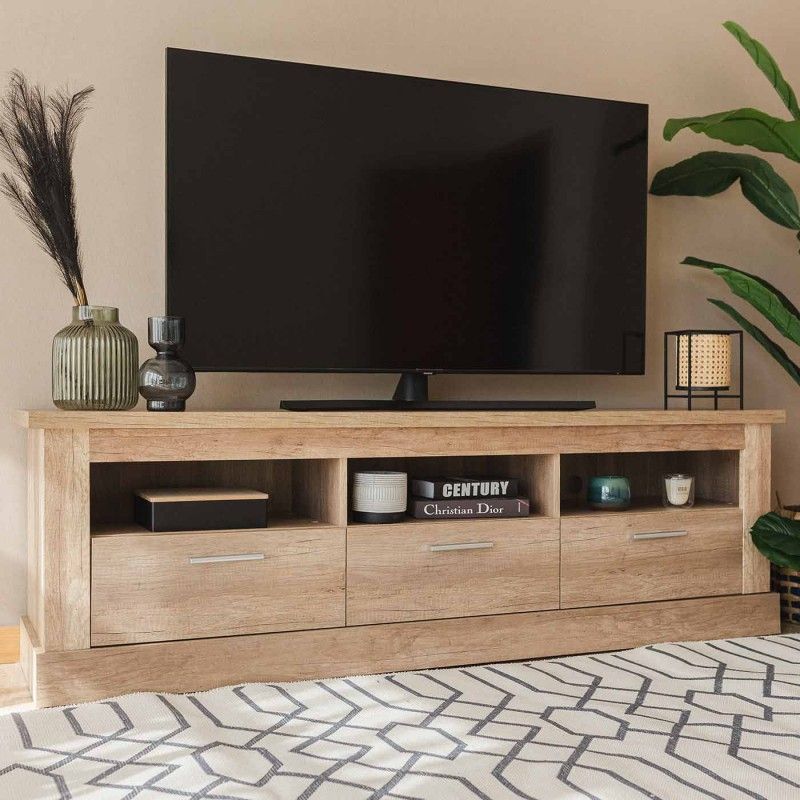 MÓVEL P/ TV 3 GAVETAS KELMAN 180CM