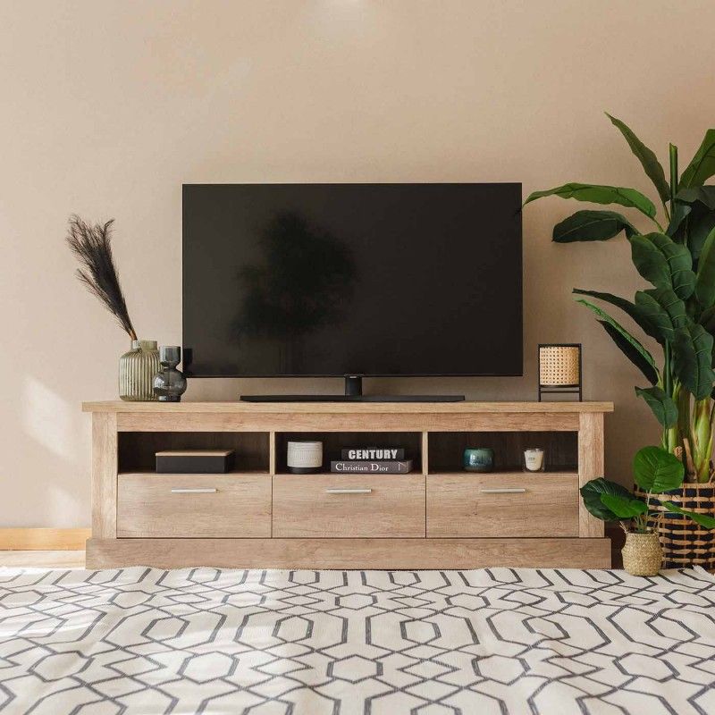 MÓVEL P/ TV 3 GAVETAS KELMAN 180CM