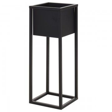 GLEN METAL BLACK 60 CM POT