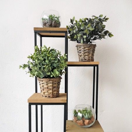 BIRDY PLANT 4 SHELVES METAL