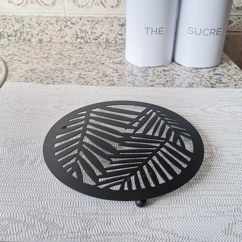 COASTERS LACUS METAL BLACK 19CM