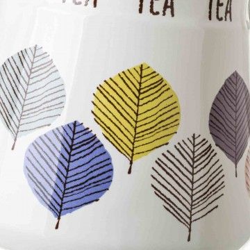 KENA LEAF CERAMIC TEAPOT