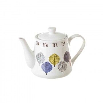 KENA LEAF CERAMIC TEAPOT