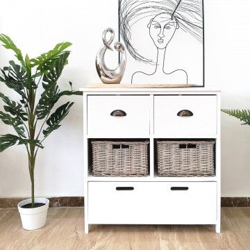 ROMINA DRAWER WOOD WHITE