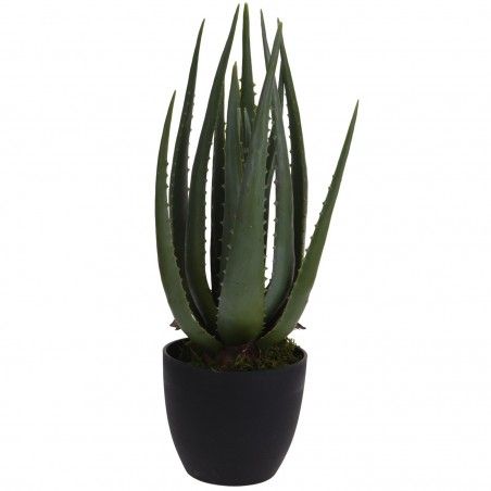 MACETA ALOE 45 CM.ARTIFICIAL