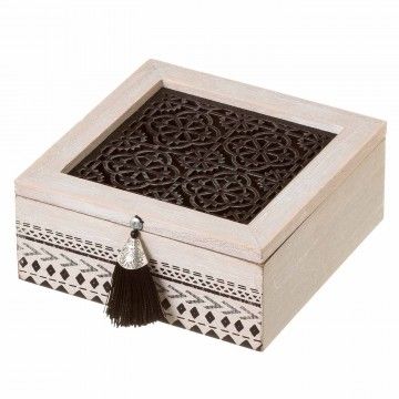 CAJA MDF 16,50 X 16,50 X 7 CM