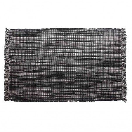 ALFOMBRA ALGODON 230X160X1,5 1100 GSM. NEGRO