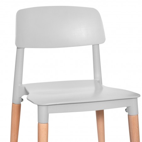 Silla de diseño PP GRIS