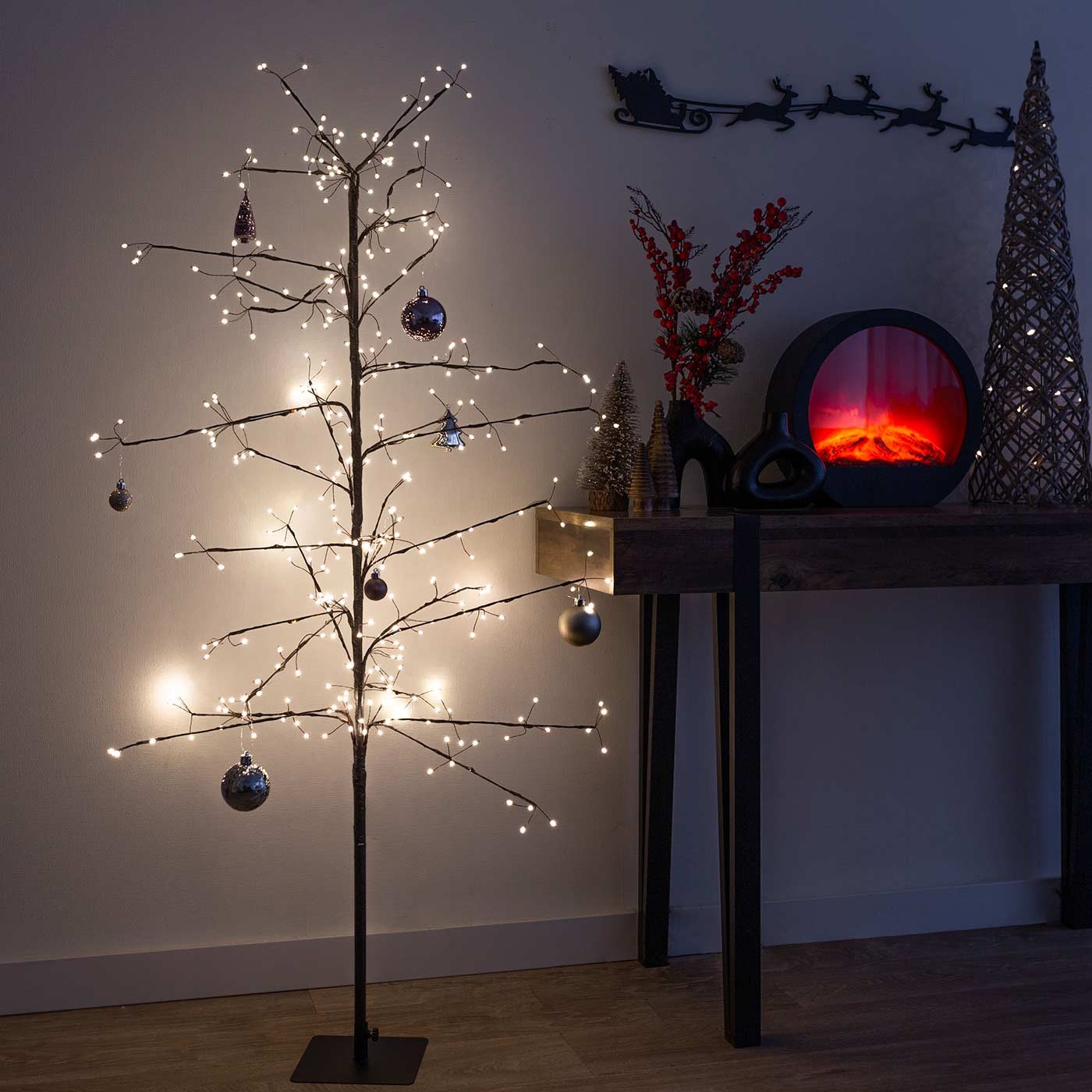 ÁRVORE DE NATAL KEMI LED 150CM