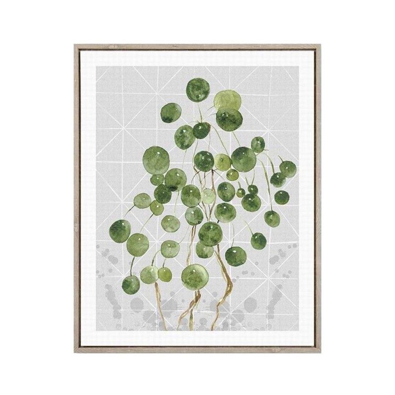 QUADRO FOLHAS VELMA 40X50